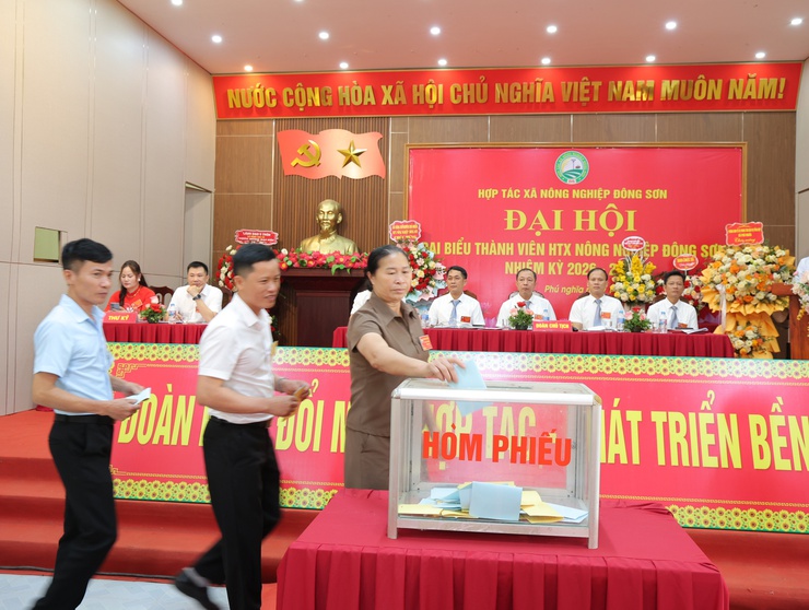 Hợp tác xã nông nghiệp Đông Sơn (xã Phú Nghĩa) tổ chức Đại hội đại biểu thành viên nhiệm kỳ 2026 – 2031- Ảnh 14.