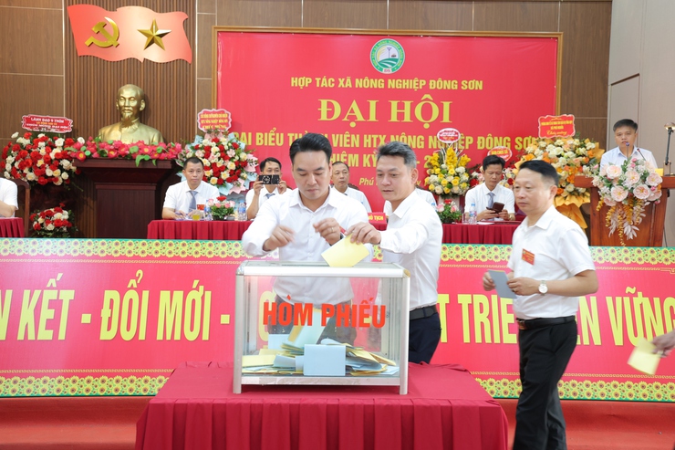 Hợp tác xã nông nghiệp Đông Sơn (xã Phú Nghĩa) tổ chức Đại hội đại biểu thành viên nhiệm kỳ 2026 – 2031- Ảnh 12.