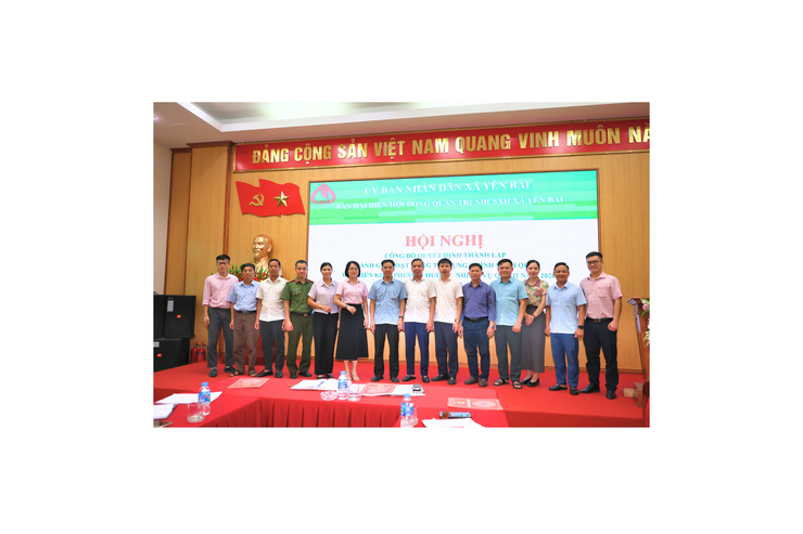 XÃ YÊN BÀI TỔ CHỨC HỘI NGHỊ CÔNG BỐ QUYẾT ĐỊNH THÀNH LẬP BAN ĐẠI DIỆN HĐQT NHCSXH XÃ VÀ TRIỂN KHAI NHIỆM VỤ TÍN DỤNG CHÍNH SÁCH.- Ảnh 2.