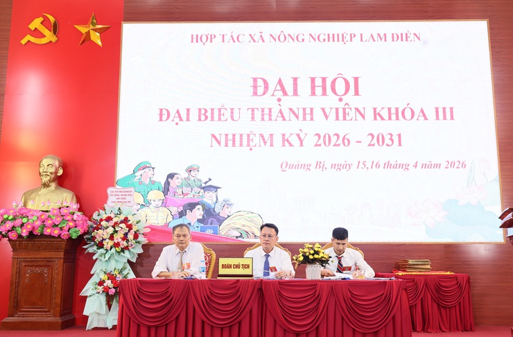Khai mạc Đại hội đại biểu thành viên Hợp tác xã nông nghiệp Lam Điền khóa III, nhiệm kỳ 2026-2031- Ảnh 8.