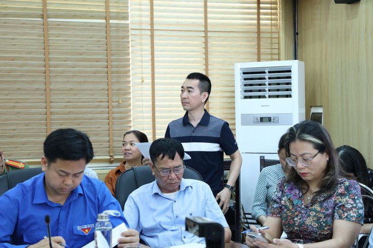 Xuân Mai: Đối thoại với lãnh đạo các tổ chức, cơ quan, đơn vị trên địa bàn xã bị ảnh hưởng bởi dự án cải tạo, nâng cấp Quốc lộ 6- Ảnh 5.