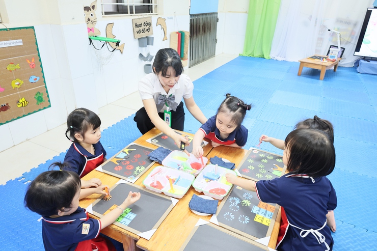 Hội thi giáo viên dạy giỏi cấp học Mầm non xã Quảng Bị năm học 2025-2026 thành công tốt đẹp- Ảnh 8.