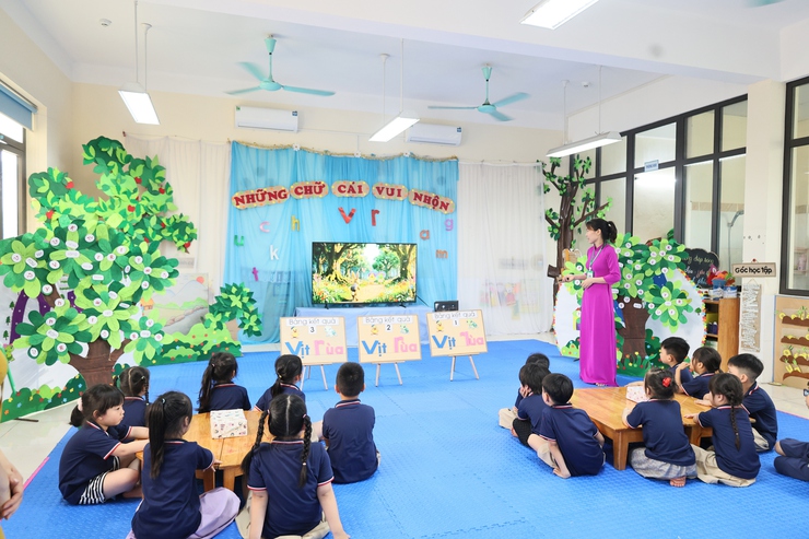 Hội thi giáo viên dạy giỏi cấp học Mầm non xã Quảng Bị năm học 2025-2026 thành công tốt đẹp- Ảnh 2.