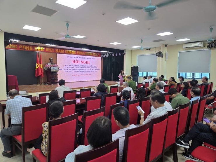 Phường Ba Đình hướng dẫn triển khai nghị quyết về bảo đảm phòng cháy, chữa cháy- Ảnh 5.