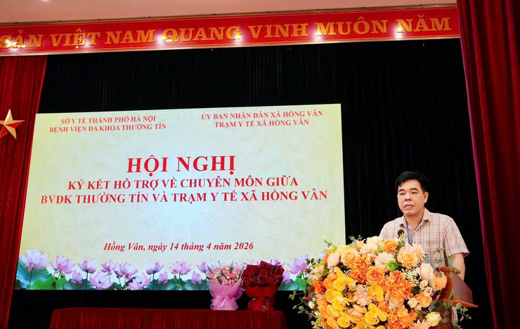 Xã Hồng Vân ký kết với Bệnh viện Đa khoa Thường Tín: Nâng cao chất lượng chăm sóc sức khỏe từ cơ sở- Ảnh 9.