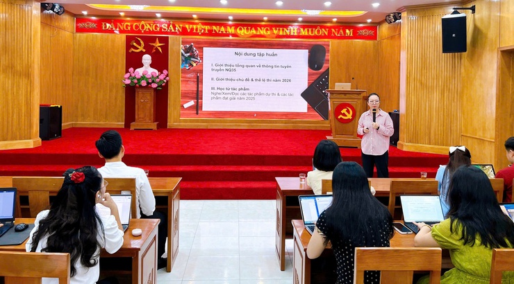 Đảng uỷ phường Thanh Liệt tập huấn kỹ năng xây dựng tác phẩm chính luận năm 2026- Ảnh 2.