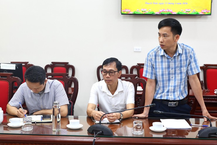 THẠCH THẤT: HỘI NGHỊ NGHE BÁO CÁO KẾ HOẠCH TUYỂN SINH NĂM HỌC 2026 – 2027 VÀ PHƯƠNG ÁN SỬ DỤNG CÁC ĐIỂM TRƯỜNG DÔI DƯ- Ảnh 4.