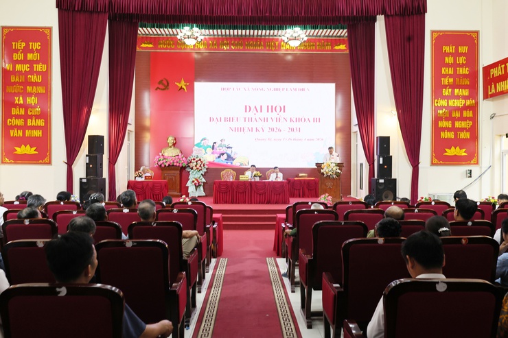 Khai mạc Đại hội đại biểu thành viên Hợp tác xã nông nghiệp Lam Điền khóa III, nhiệm kỳ 2026-2031- Ảnh 3.