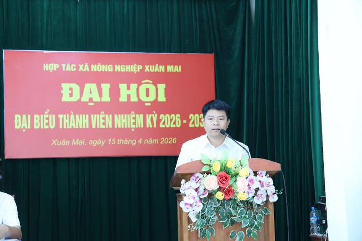 HTX nông nghiệp Xuân Mai tổ chức thành công đại hội đại biểu thành viên nhiệm kỳ 2026-2031- Ảnh 5.