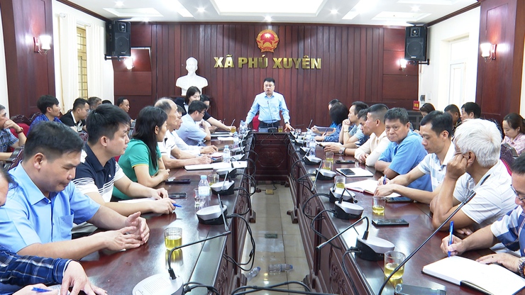 Hội nghị triển khai kế hoạch Tiêm phòng vắc xin cho đàn gia súc, gia cầm trên địa bàn Xã Phú Xuyên đợt I năm 2026- Ảnh 1.