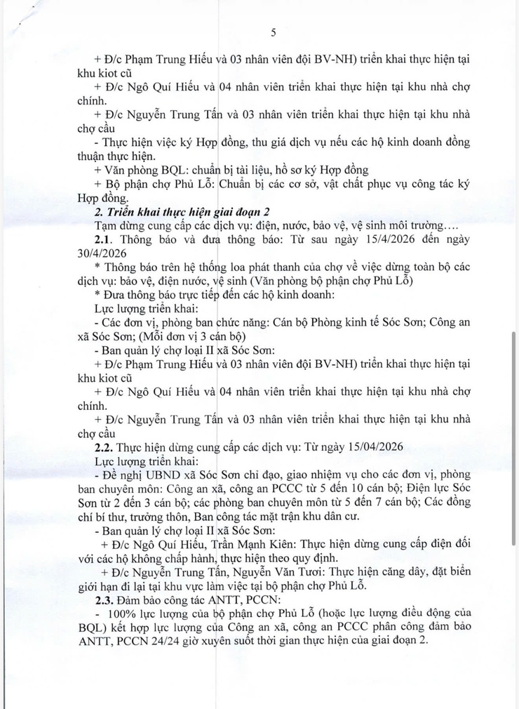 TĂNG CƯỜNG TUYÊN TRUYỀN KÝ HỢP ĐỒNG, THU GIÁ DỊCH VỤ TẠI CHỢ PHÙ LỖ- Ảnh 5.