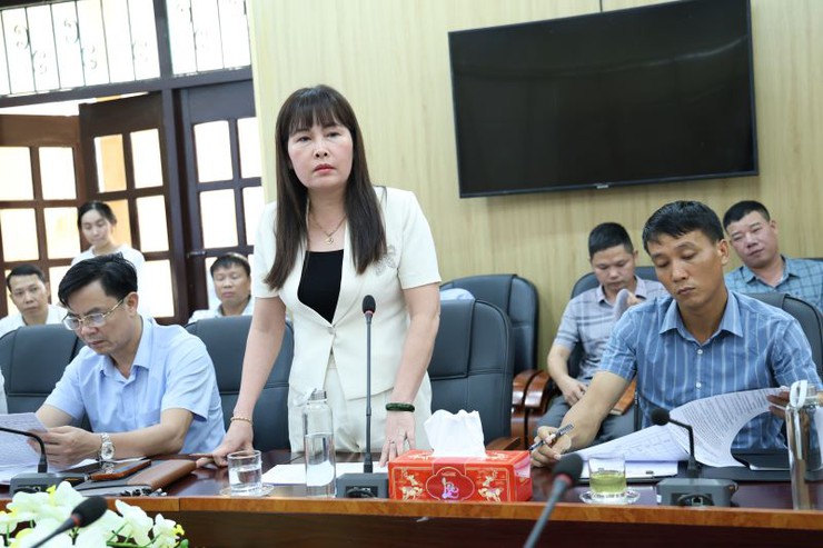 Xuân Mai: Đối thoại với lãnh đạo các tổ chức, cơ quan, đơn vị trên địa bàn xã bị ảnh hưởng bởi dự án cải tạo, nâng cấp Quốc lộ 6- Ảnh 4.