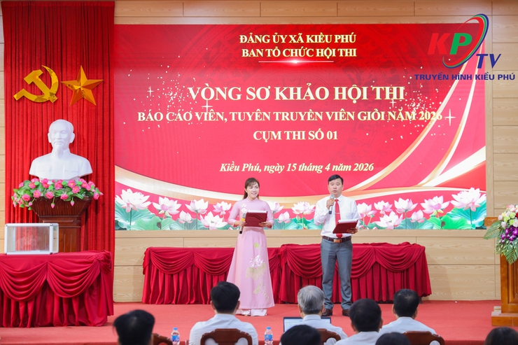 Kiều Phú khai mạc vòng sơ khảo Cuộc thi Báo cáo viên, tuyên truyền viên giỏi năm 2026- Ảnh 2.