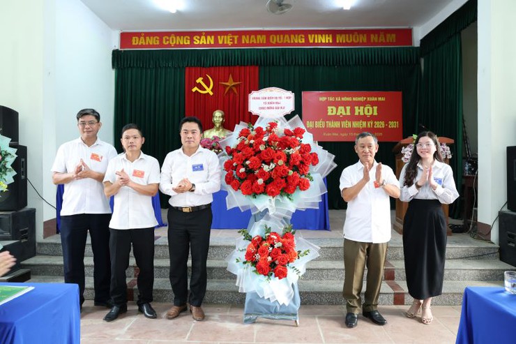 HTX nông nghiệp Xuân Mai tổ chức thành công đại hội đại biểu thành viên nhiệm kỳ 2026-2031- Ảnh 3.