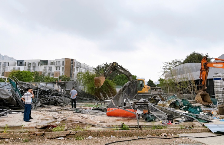 Thanh Liệt: Cưỡng chế công trình xây dựng trái phép quy mô lớn tại xứ đồng Bồ Đa- Ảnh 6.