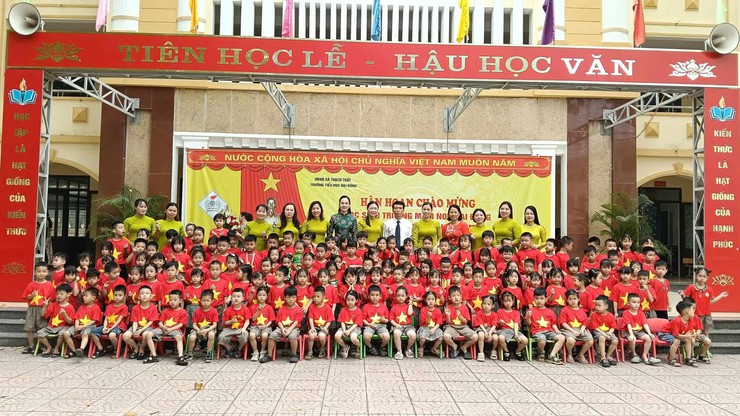 HOẠT ĐỘNG THAM QUAN TRƯỜNG TIỂU HỌC CỦA CÁC BÉ 5 TUỔI TRƯỜNG MẦM NON ĐẠI ĐỒNG - Ảnh 3.
