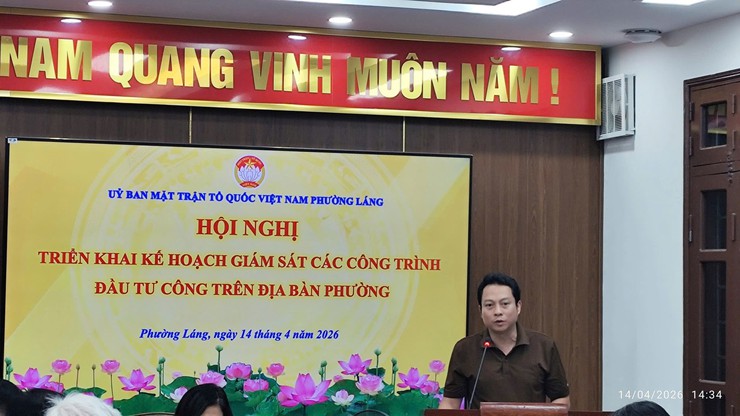MTTQ VIỆT NAM PHƯỜNG LÁNG PHÁT HUY VAI TRÒ GIÁM SÁT, PHẢN BIỆN XÃ HỘI TRONG CÁC DỰ ÁN ĐẦU TƯ CÔNG- Ảnh 2.