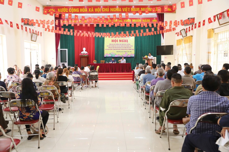 Thượng Phúc thông báo kế hoạch thu hồi đất thực hiện dự án Khu đô thị thể thao Olympic tại Thôn Hướng Xá- Ảnh 1.