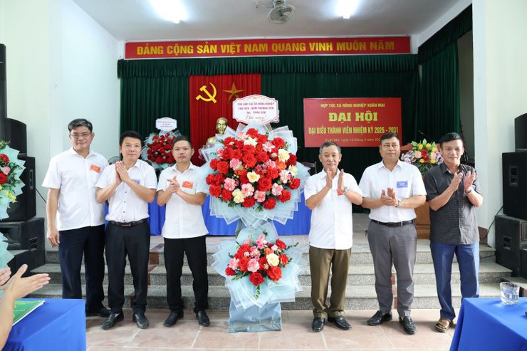 HTX nông nghiệp Xuân Mai tổ chức thành công đại hội đại biểu thành viên nhiệm kỳ 2026-2031- Ảnh 4.