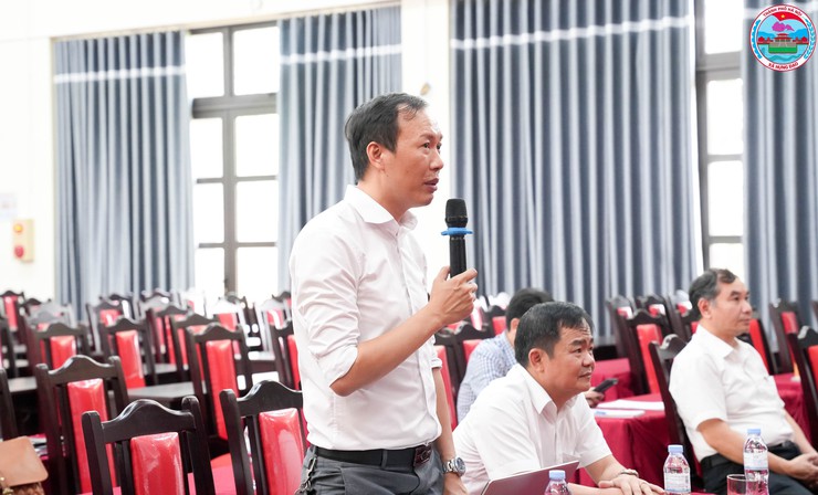 HỘI NGHỊ LÀM VIỆC VỀ NHIỆM VỤ QUY HOẠCH CHUNG XÃ HƯNG ĐẠO- Ảnh 6.