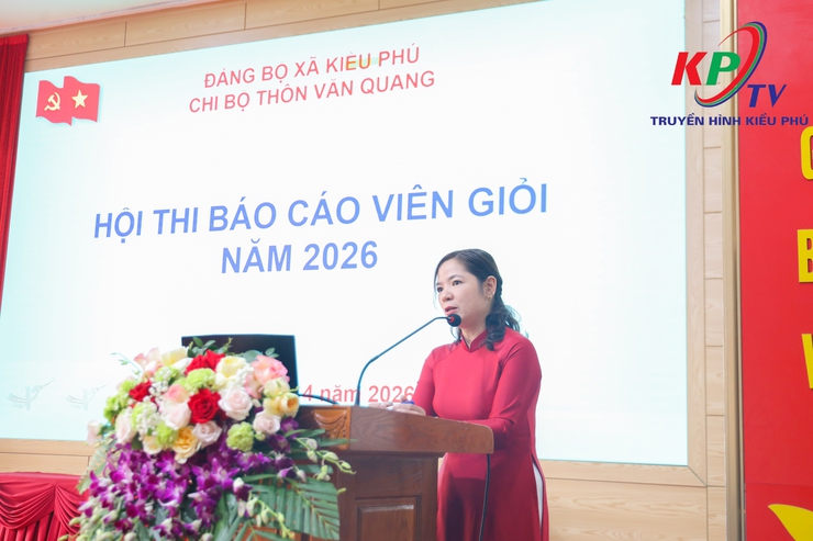 Kiều Phú khai mạc vòng sơ khảo Cuộc thi Báo cáo viên, tuyên truyền viên giỏi năm 2026- Ảnh 11.