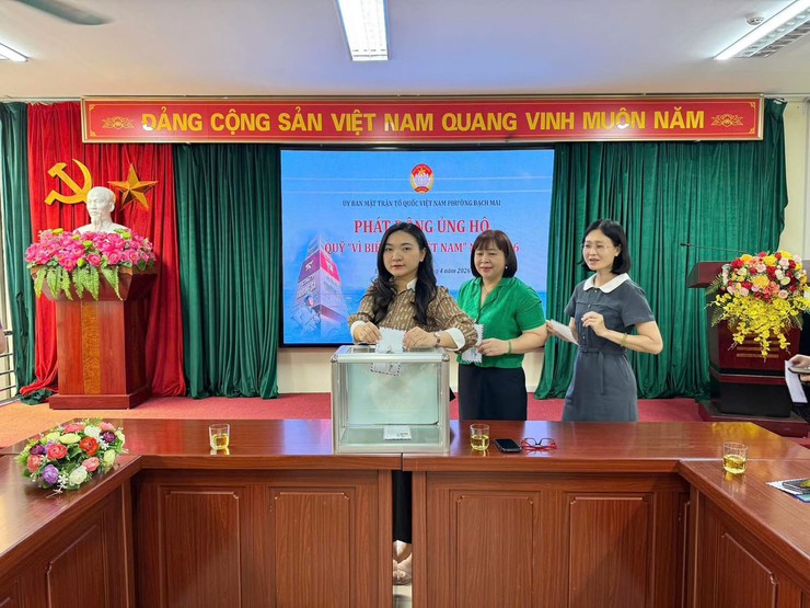 Ủy ban MTTQ Việt Nam phường Bạch Mai phát động ủng hộ Quỹ "Vì biển, đảo Việt Nam" năm 2026- Ảnh 7.