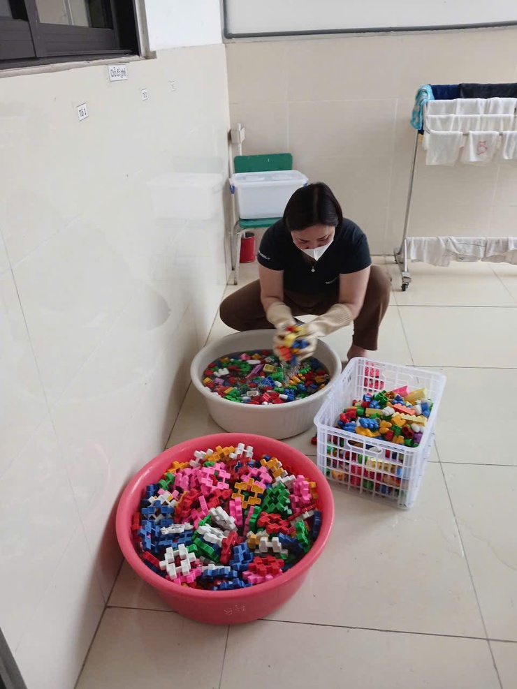 Các trường học trên địa bàn xã Phú Xuyên chủ động phòng, chống dịch bệnh tay chân miệng, xây dựng môi trường học đường an toàn- Ảnh 8.