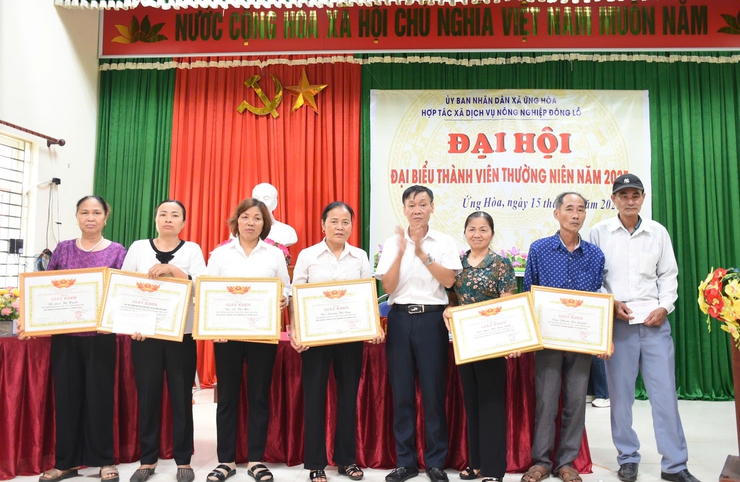 ĐẠI HỘI ĐẠI BIỂU THƯỜNG NIÊN HTX DVNN ĐÔNG LỖ NĂM 2026.- Ảnh 3.