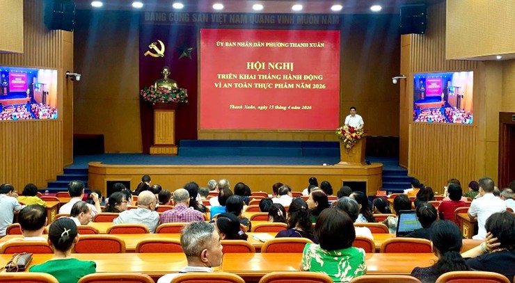 Quyết tâm tạo chuyển biến tích cực trong “Tháng hành động vì an toàn thực phẩm” năm 2026 tại phường Thanh Xuân - Ảnh 1.