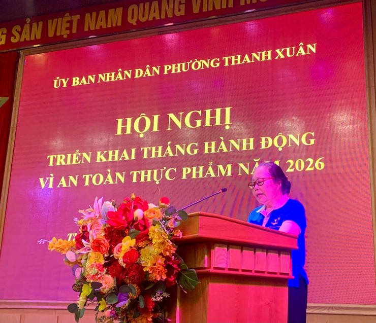 Quyết tâm tạo chuyển biến tích cực trong “Tháng hành động vì an toàn thực phẩm” năm 2026 tại phường Thanh Xuân - Ảnh 4.