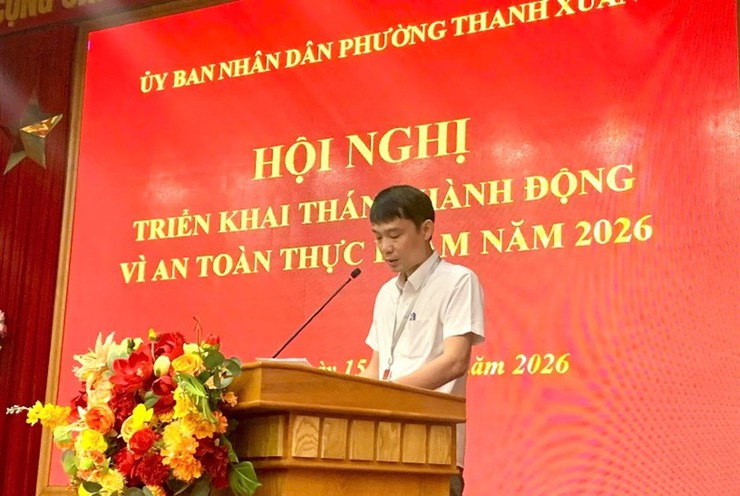 Quyết tâm tạo chuyển biến tích cực trong “Tháng hành động vì an toàn thực phẩm” năm 2026 tại phường Thanh Xuân - Ảnh 2.