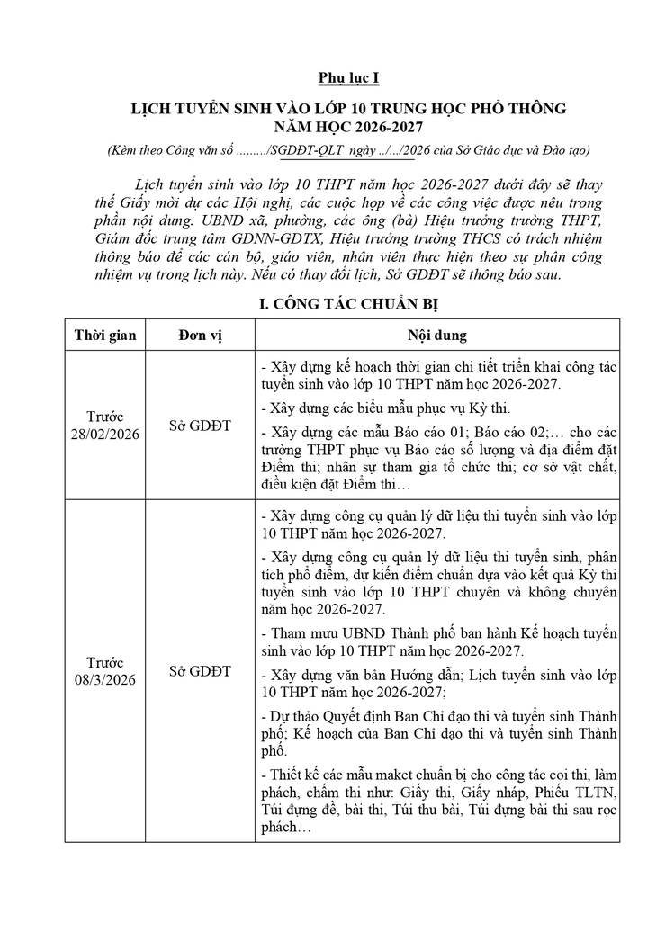Công văn về việc hướng dẫn tuyển sinh vào lớp 10 năm học 2026-2027- Ảnh 10.
