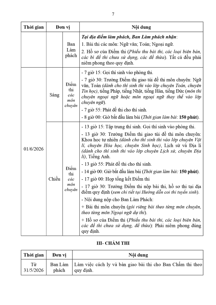 Công văn về việc hướng dẫn tuyển sinh vào lớp 10 năm học 2026-2027- Ảnh 16.