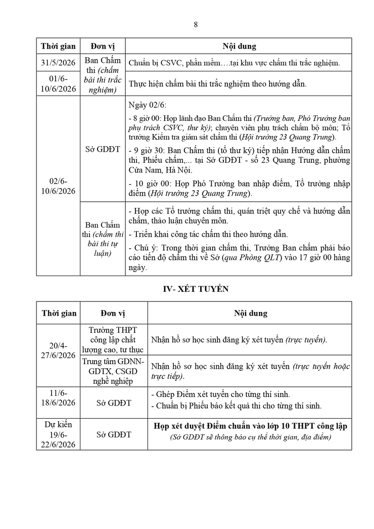 Công văn về việc hướng dẫn tuyển sinh vào lớp 10 năm học 2026-2027- Ảnh 17.