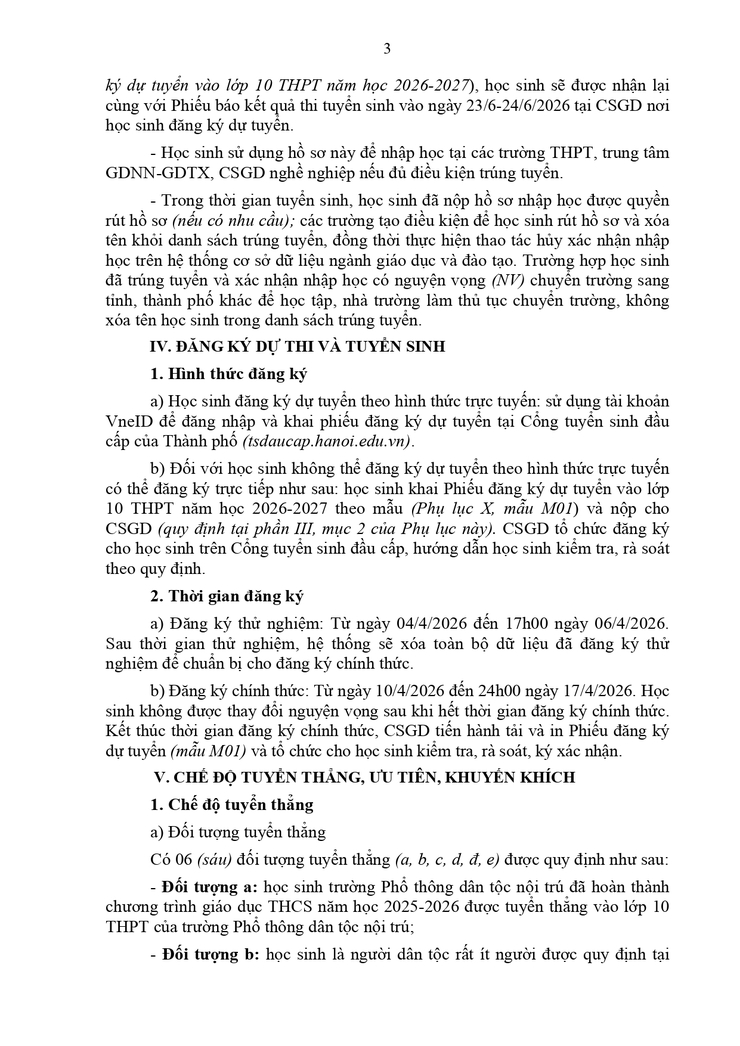 Công văn về việc hướng dẫn tuyển sinh vào lớp 10 năm học 2026-2027- Ảnh 22.