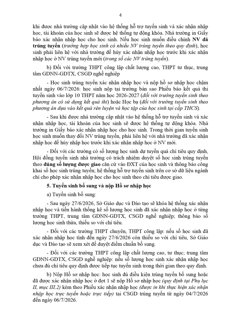 Công văn về việc hướng dẫn tuyển sinh vào lớp 10 năm học 2026-2027- Ảnh 29.