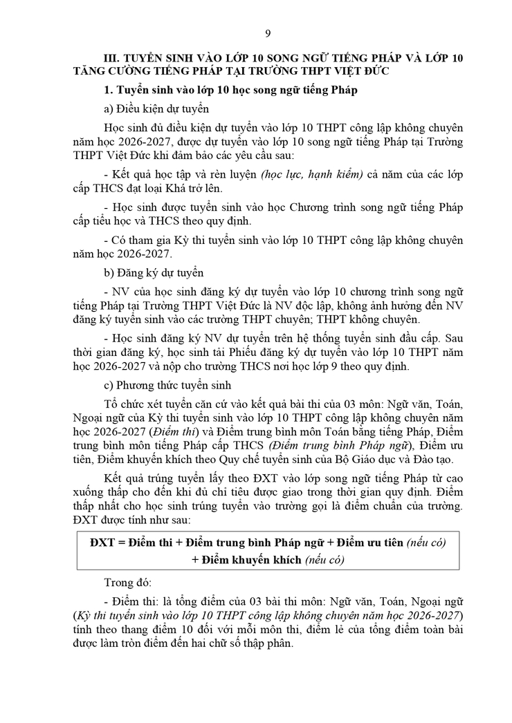 Công văn về việc hướng dẫn tuyển sinh vào lớp 10 năm học 2026-2027- Ảnh 34.