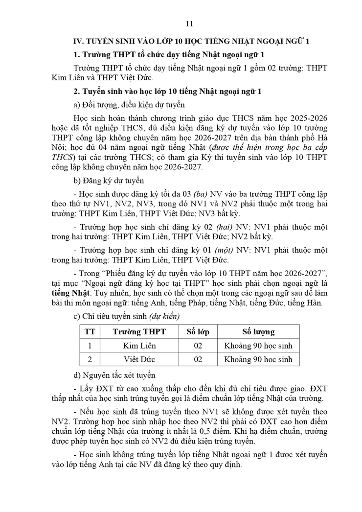 Công văn về việc hướng dẫn tuyển sinh vào lớp 10 năm học 2026-2027- Ảnh 36.