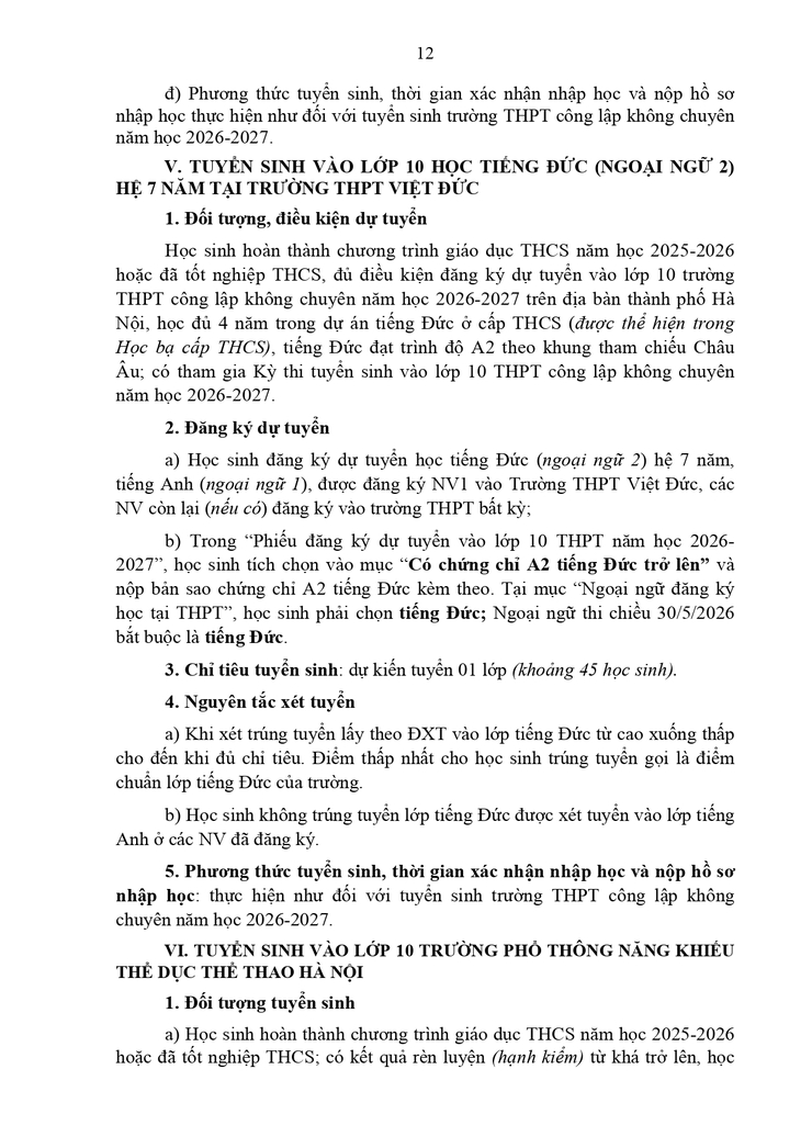 Công văn về việc hướng dẫn tuyển sinh vào lớp 10 năm học 2026-2027- Ảnh 37.