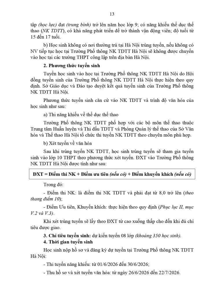 Công văn về việc hướng dẫn tuyển sinh vào lớp 10 năm học 2026-2027- Ảnh 38.