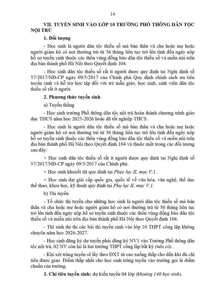 Công văn về việc hướng dẫn tuyển sinh vào lớp 10 năm học 2026-2027- Ảnh 39.