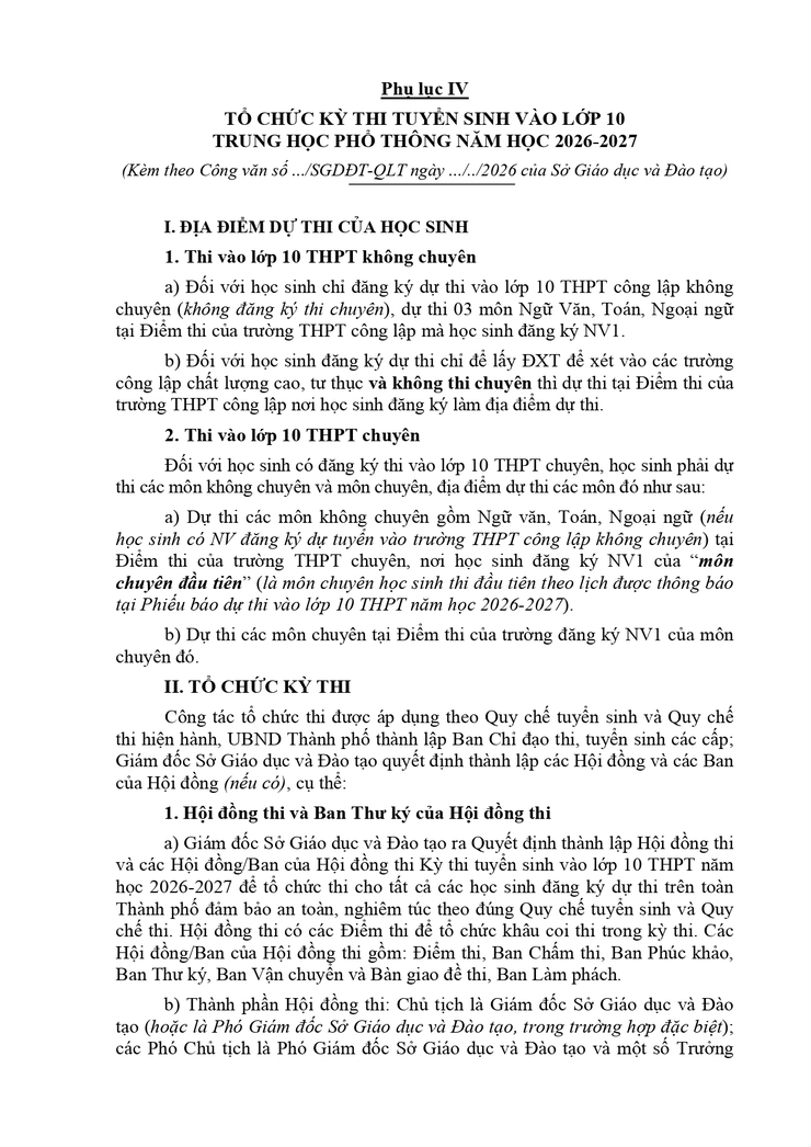 Công văn về việc hướng dẫn tuyển sinh vào lớp 10 năm học 2026-2027- Ảnh 42.