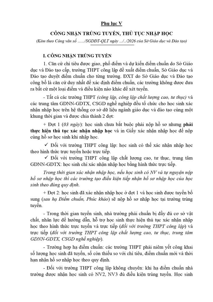 Công văn về việc hướng dẫn tuyển sinh vào lớp 10 năm học 2026-2027- Ảnh 48.
