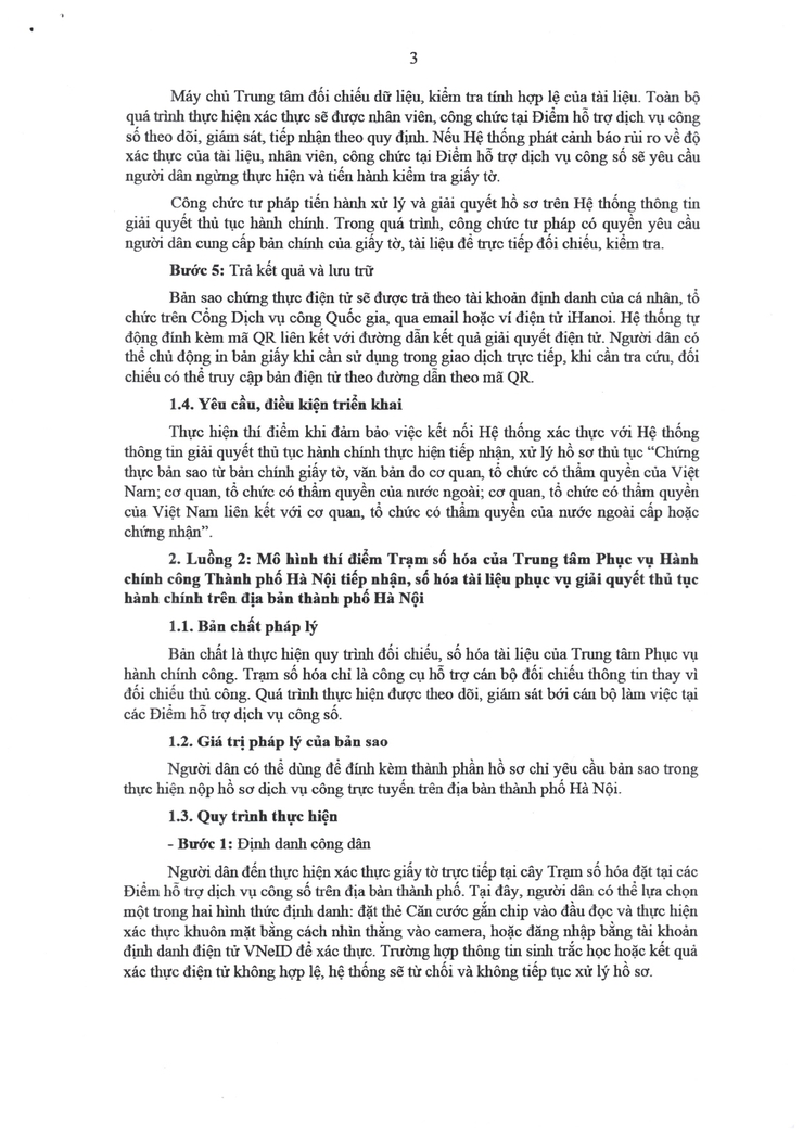 Hà Nội thí điểm mô hình xác thực và cấp bản sao số tài liệu điện tử- Ảnh 2.