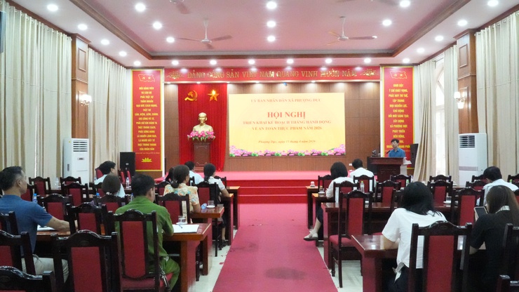Xã Phượng Dực: Triển khai Kế hoạch Tháng hành động vì An toàn thực phẩm năm 2026- Ảnh 1.