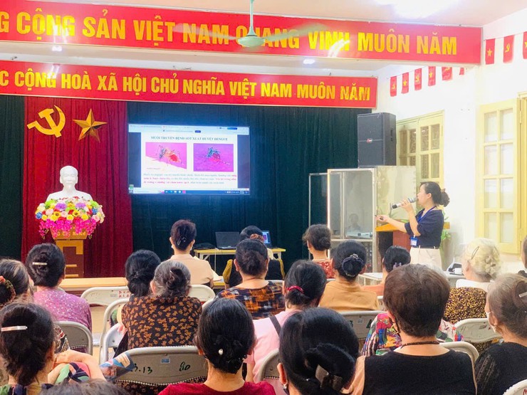 Truyền thông phòng, chống sốt xuất huyết Dengu, nâng cao kỹ năng phòng, chống dịch bệnh ngay từ cộng đồng dân cư- Ảnh 2.