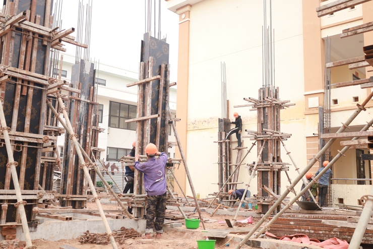 Thần tốc xây dựng Trường THPT liên cấp Minh Châu, phấn đấu hoàn thành vào tháng 8/2026- Ảnh 5.