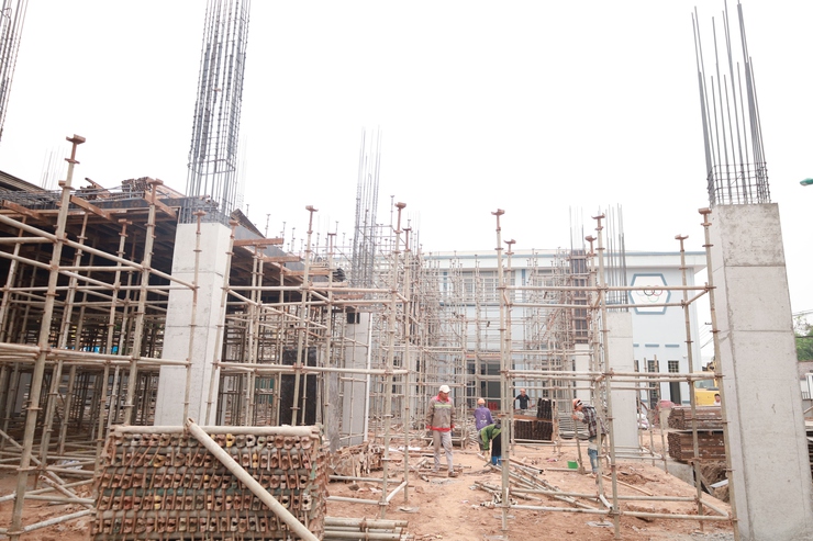 Thần tốc xây dựng Trường THPT liên cấp Minh Châu, phấn đấu hoàn thành vào tháng 8/2026- Ảnh 7.