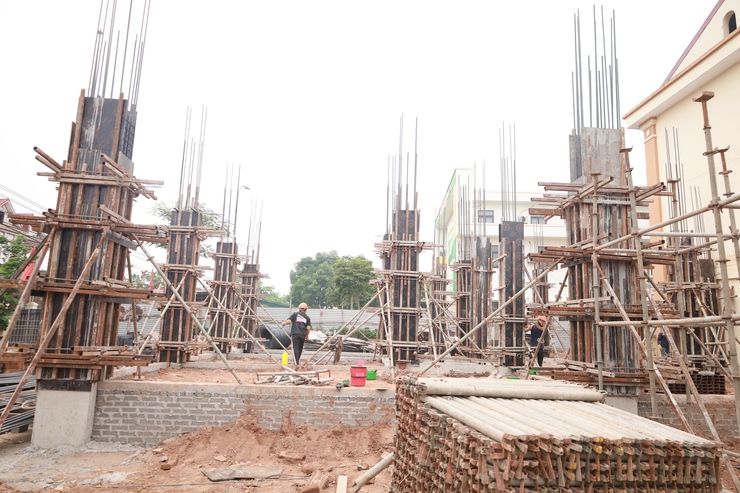 Thần tốc xây dựng Trường THPT liên cấp Minh Châu, phấn đấu hoàn thành vào tháng 8/2026- Ảnh 9.