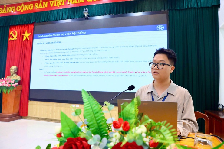 Xã Sơn Đồng tổ chức tập huấn sử dụng hệ thống Hanoiwork- Ảnh 6.